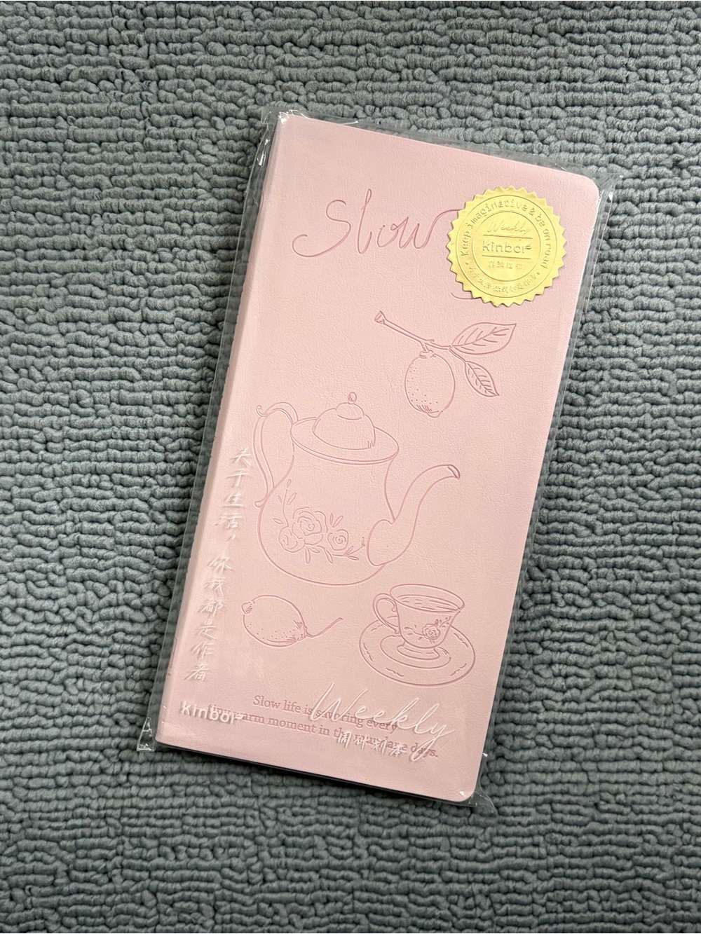 Kinbor Weeks Planner / Notebook ( Undated Calendar Pages )